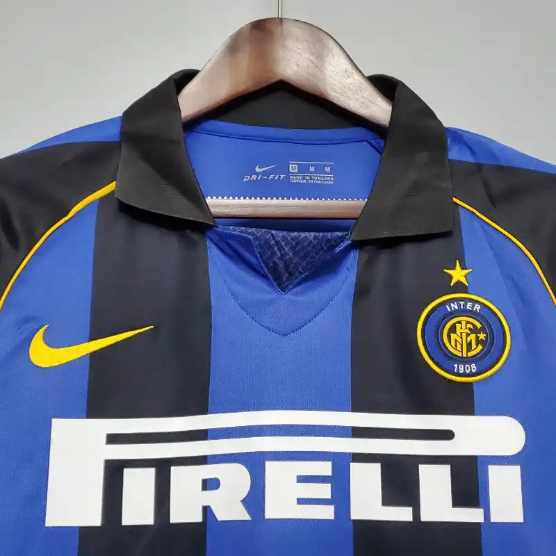 2001 - 2002 Inter Milan Home  - Retro Jersey