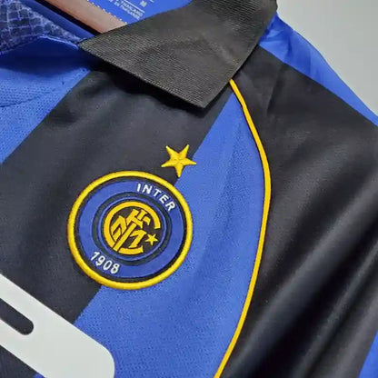 2001 - 2002 Inter Milan Home  - Retro Jersey