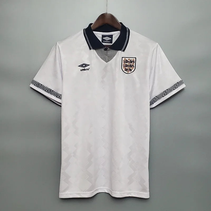 1990 England Home Retro Jersey