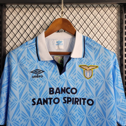 1991 Lazio Home - Retro Jersey