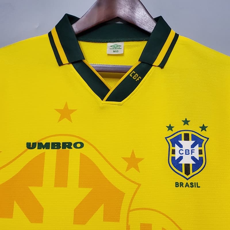 1994 Brazil Home  - Retro Jersey