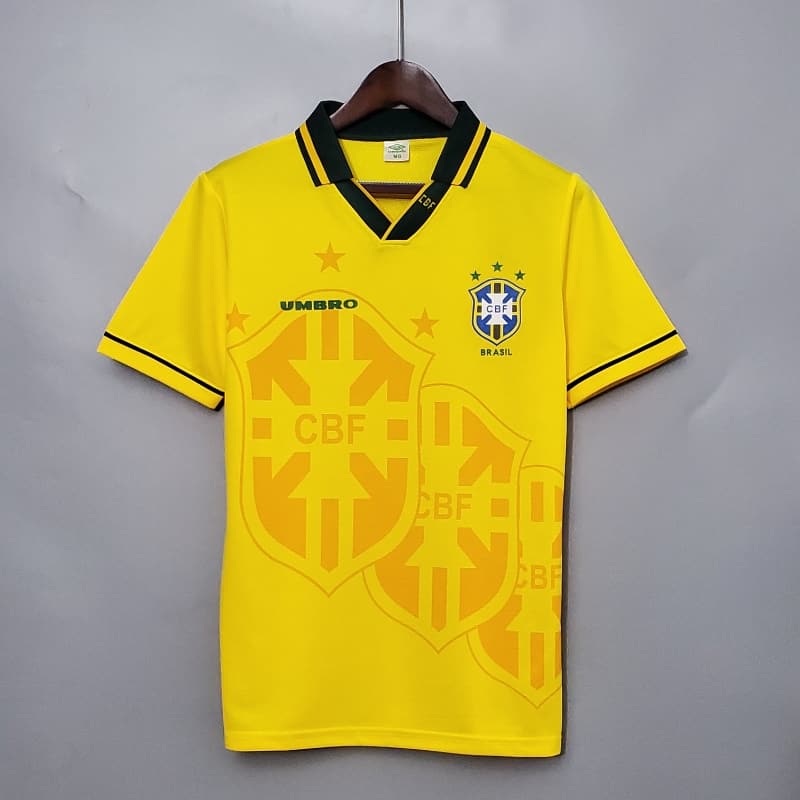 1994 Brazil Home  - Retro Jersey