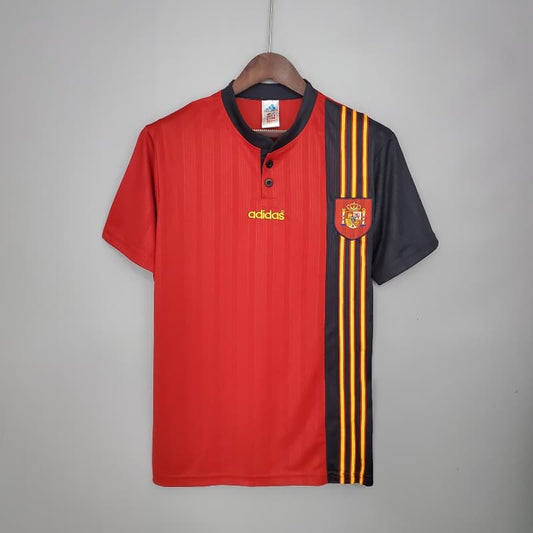 1996 Spain Home - Retro Jersey