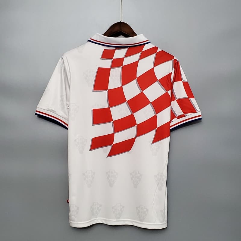 1998 Croatia Home - Retro Jersey