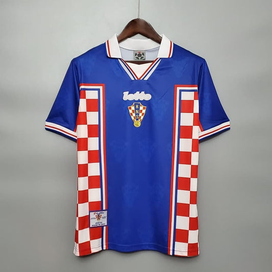 1998 Croatia Away - Retro Jersey