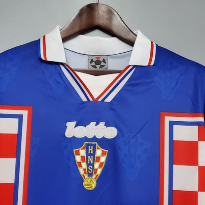 1998 Croatia Away - Retro Jersey