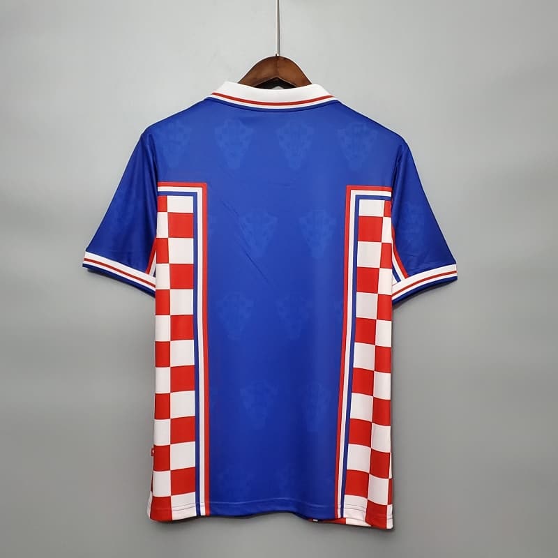 1998 Croatia Away - Retro Jersey