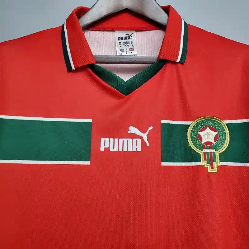 1998 Morocco Away - Retro Jersey