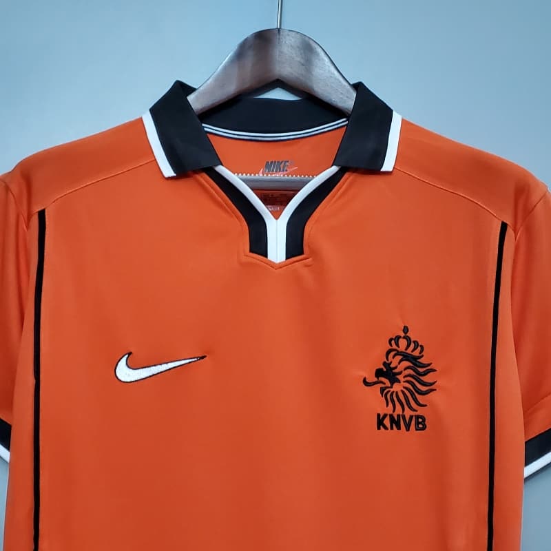 1998 Netherlands Home  - Retro Jersey