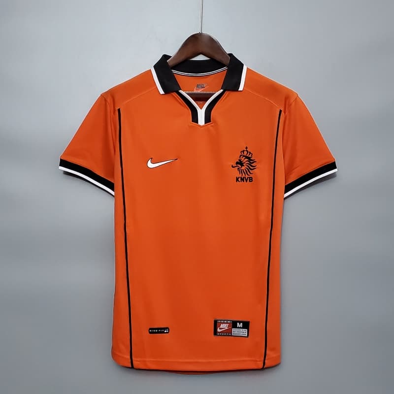 1998 Netherlands Home  - Retro Jersey