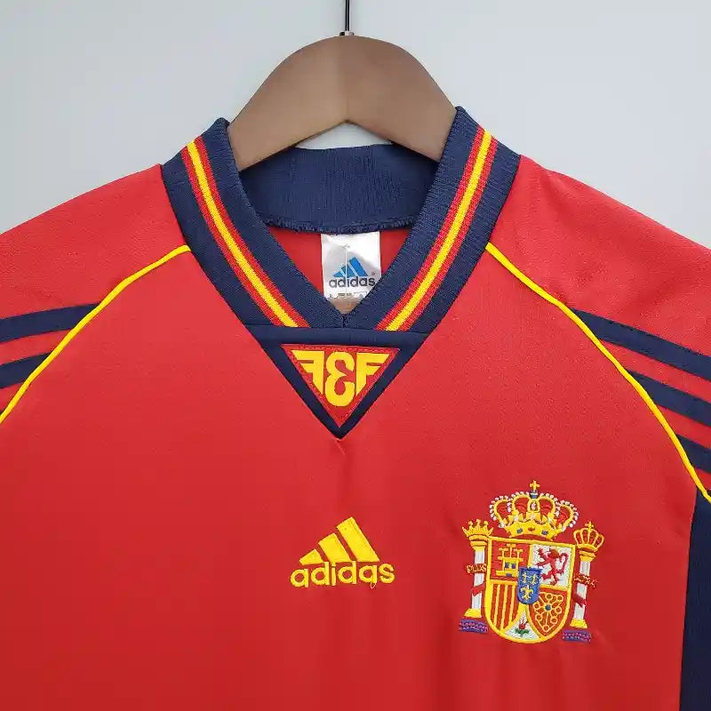 1998 Spain Home - Retro Jersey