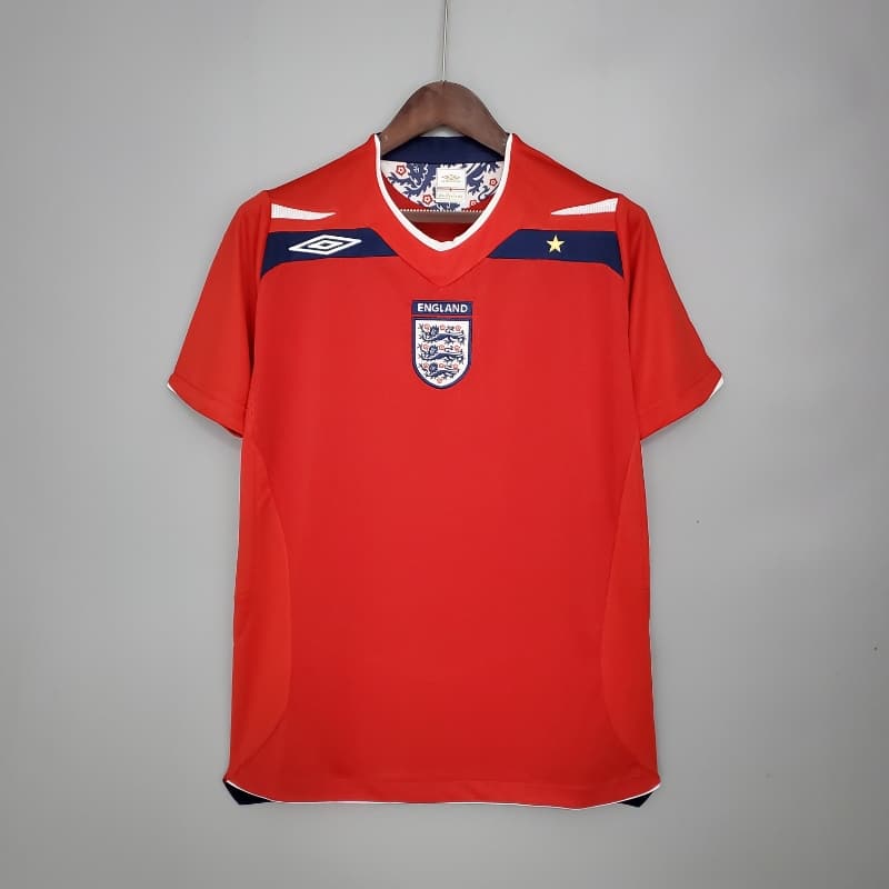 2008 England Away - Retro Jersey