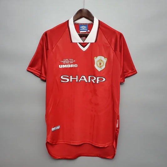 1999 - 2000 Manchester United Home - Retro Jersey