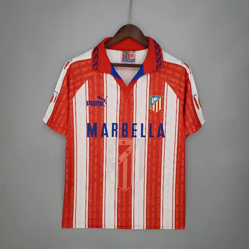 1995 - 1996 Atletico Madrid
Home - Retro Jersey