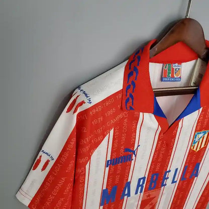 1995 - 1996 Atletico Madrid
Home - Retro Jersey