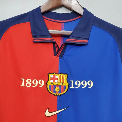 1999 Barcelona Home Retro Jersey