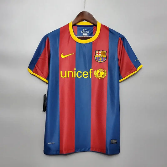 2010 - 2011 Barcelona Home Retro Jersey