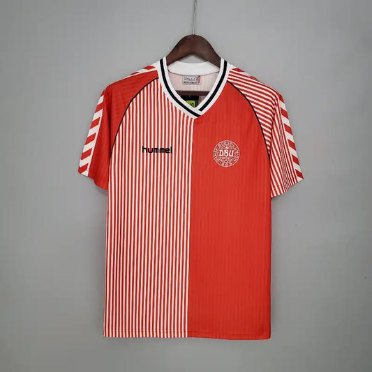 1986 Denmark Home - Retro Jersey