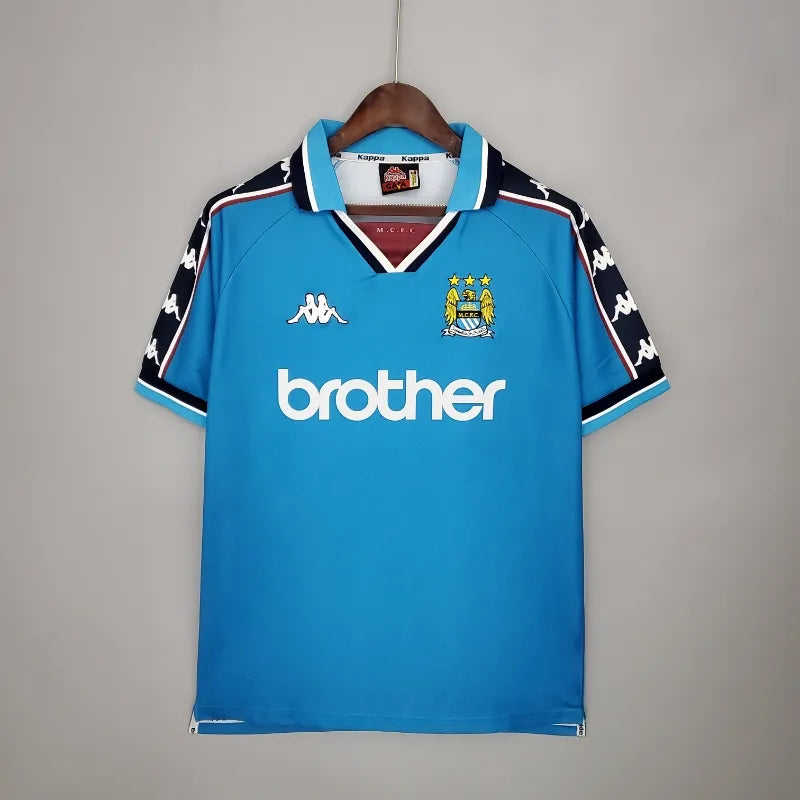 1997 - 1999  Manchester City Home   - Retro Jersey