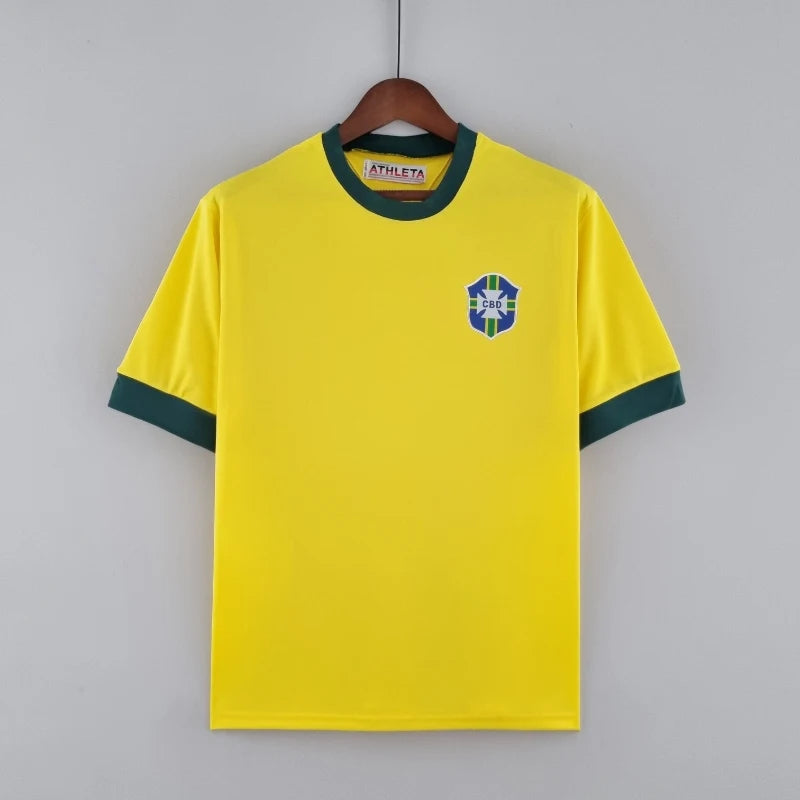 1970 Brazil Home - Retro Jersey