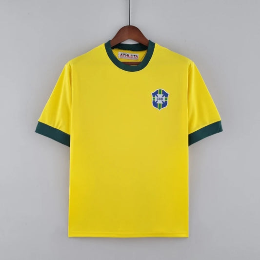 1970 Brazil Home - Retro Jersey