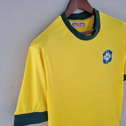 1970 Brazil Home - Retro Jersey