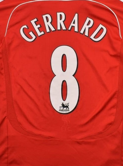 2006 - 2007 Liverpool Home - GERRARD 8 Print