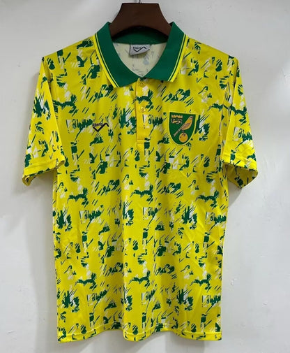 1992 - 1994 Norwich City Home - Retro Jersey