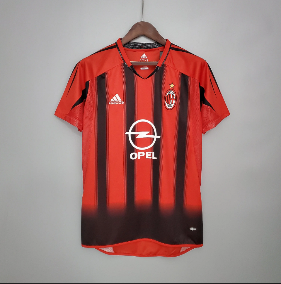 2004 - 2005 AC Milan Home  - Retro Jersey - GATTUSO 8 Print