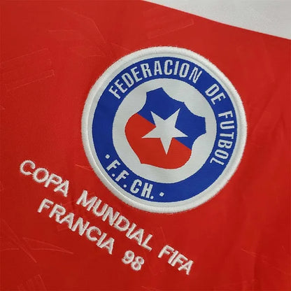 1998 Chile World Cup Home - Retro Jersey