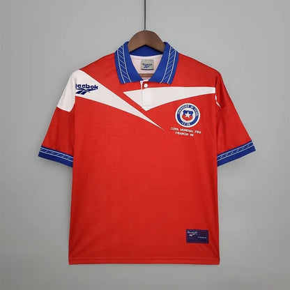 1998 Chile World Cup Home - Retro Jersey