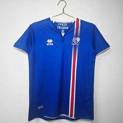 2016 - 2017 Iceland Home Retro Jersey