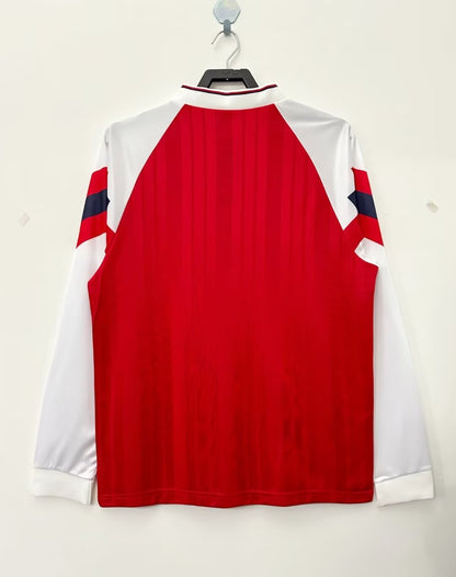 1992 - 1993 Arsenal Home  - Long Sleeve - Retro Jersey