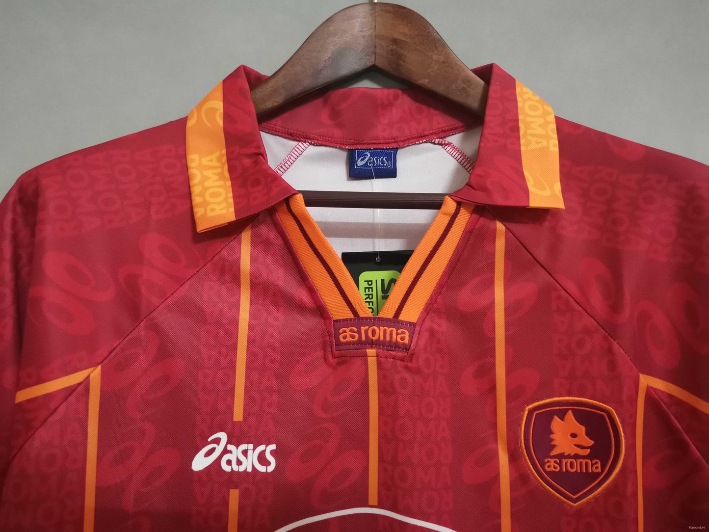 1996 - 1997 Roma Home - Retro Jersey