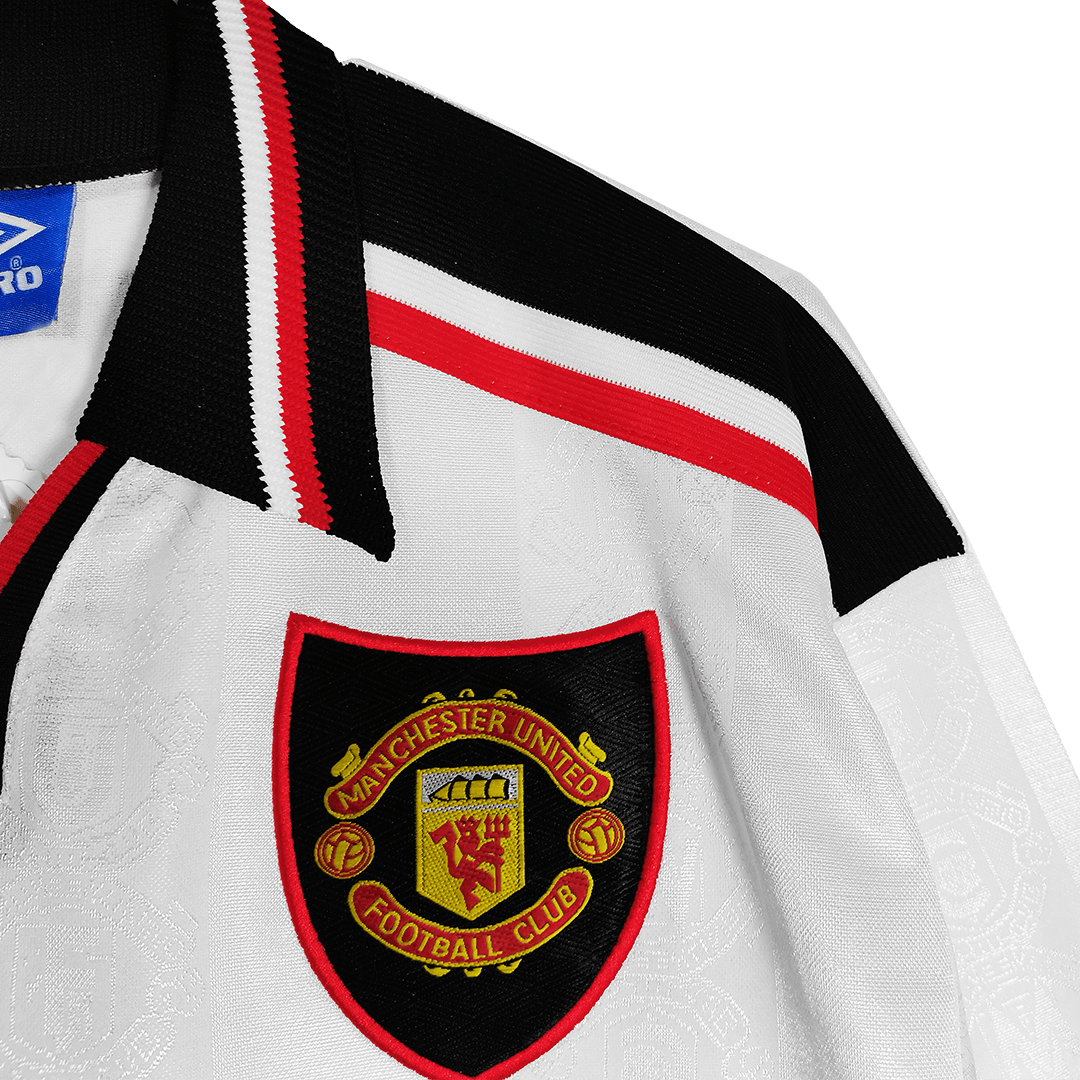 1997 - 1998 Manchester United Away - Long Sleeve - Retro Jersey