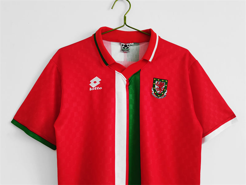 1996 - 1998 Wales Home Retro Jersey