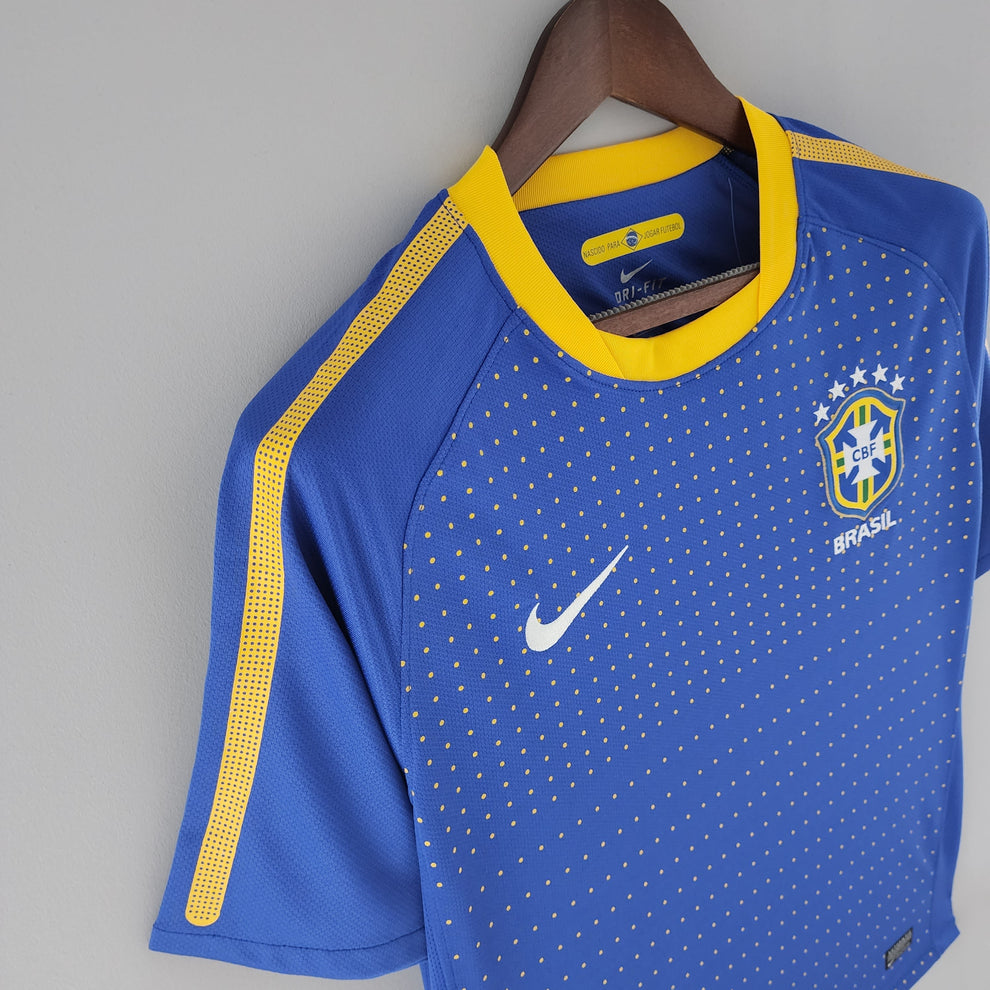 2010 Brazil Away - Retro Jersey