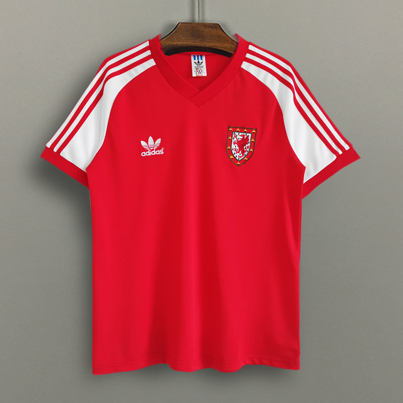 1982 Wales Home Retro Jersey