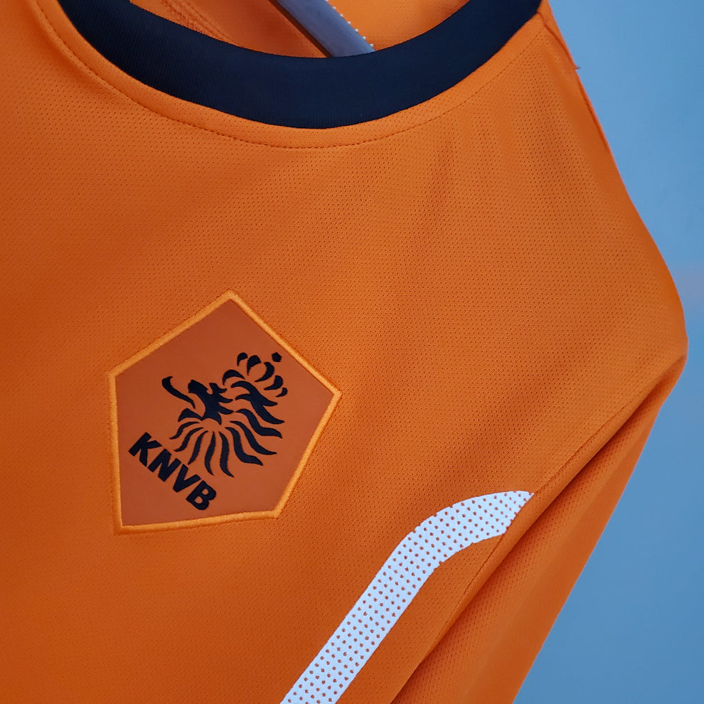 2010 Netherlands Home- SNEIJDER 10 Print - Retro Jersey