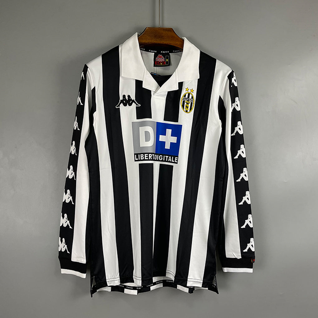 1999 - 2000 Juventus Home - Long Sleeve - Retro Jersey