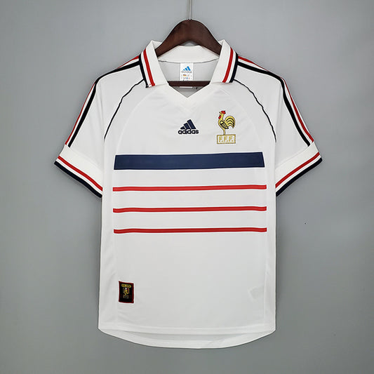 1998 France Away - Retro Jersey