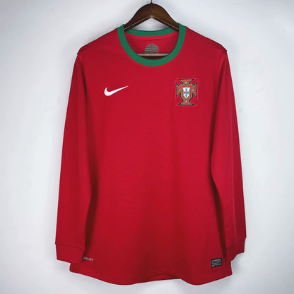 2012 Portugal Home - Long Sleeve - Retro Jersey