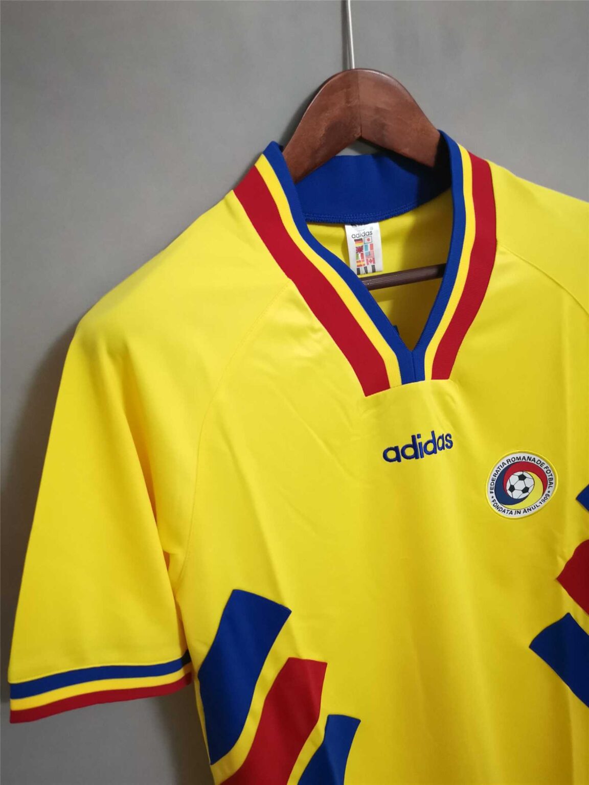 1994 Romania Home - HAGI 10 Print - Retro Jersey