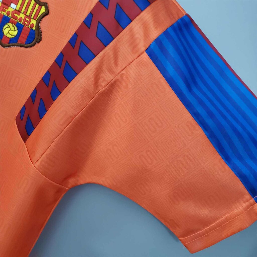 1991 - 1992 Barcelona Away Retro Jersey