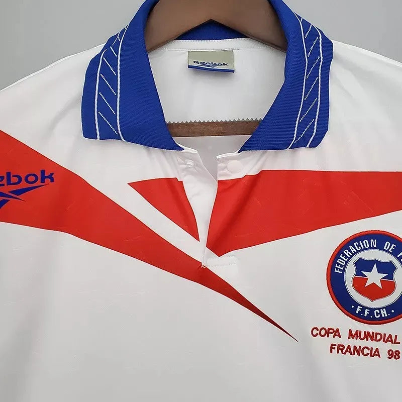 1998 Chile World Cup Away - Retro Jersey