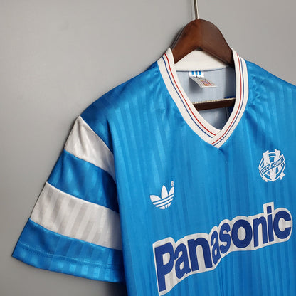 1990 - 1991 Olympique de Marseille Away - Retro Jersey