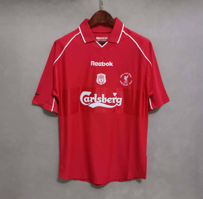 2001 - 2002 Liverpool Home - Retro Jersey