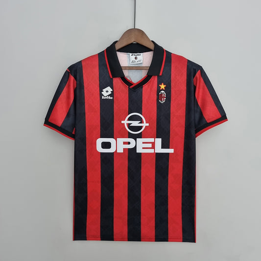 1995 - 1996 AC Milan Home  - Retro Jersey