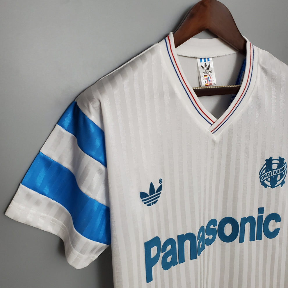 1990 - 1991 Olympique de Marseille Home
- Retro Jersey