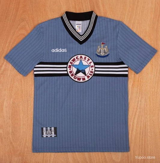 1996 Newcastle Away - SHEARER #9 Retro Jersey